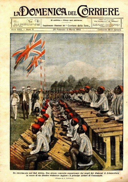 LA DOMENICA DEL CORRIERE N.9 DEL 26 FEBBRAIO-5 MARZO 1922 | Immagine principale