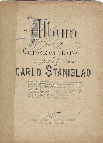 Album di composizioni originali