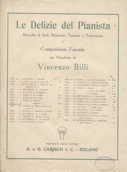 Le delizie del Pianista | Immagine principale