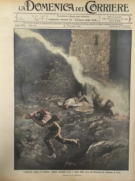 La Domenica del Corriere N. 28 12-19 luglio del 1914