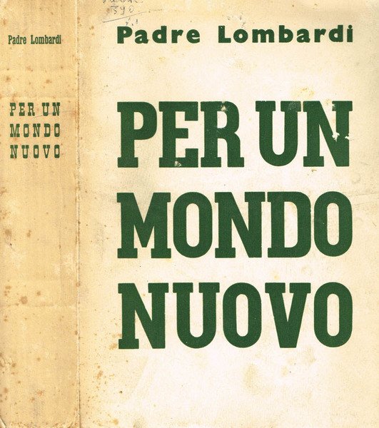 PER UN MONDO NUOVO | Immagine principale