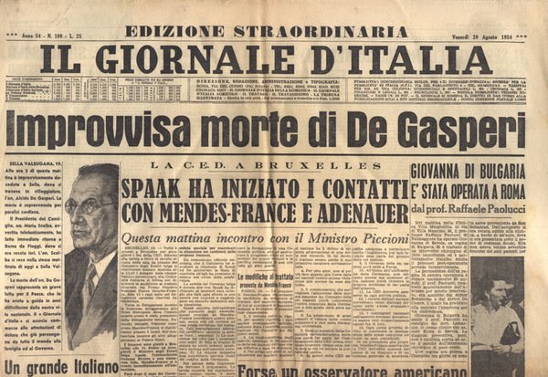 Il Giornale d' Italia Anno 54 n. 198