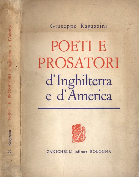 Poeti e prosatori d' Inghilterra e d' America | Immagine principale