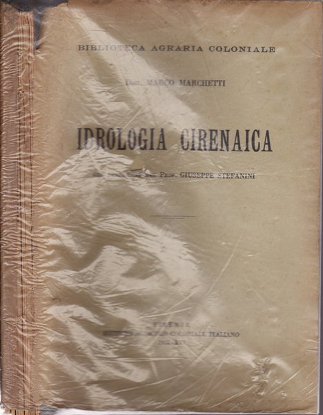 IDROLOGIA CIRENAICA