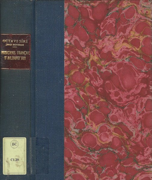 Musiciens francais d'Aujourd'hui