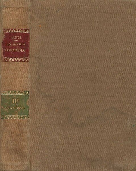 La Divina Commedia. Vol. III