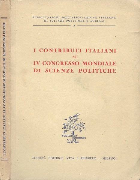 I contributi italiani al IV Congresso Mondiale di Scienze Politiche
