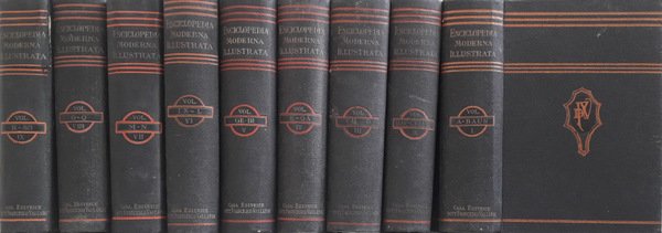 Enciclopedia moderna illustrata. Dizionario universale di cognizioni utili (9 Voll.)