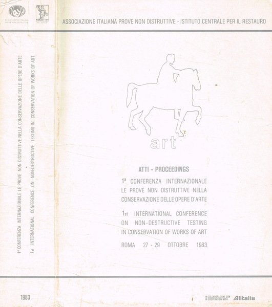 1° Conferenza internazionale le prove non distruttive nella conservazione delle … | Immagine principale