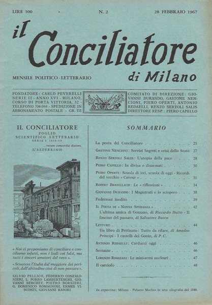 Il Conciliatore di Milano