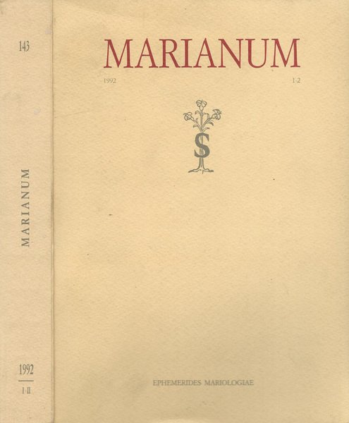 Marianum fascicoli I-II
