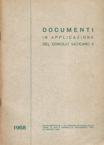 Documenti in applicazione del Concilio Vaticano II