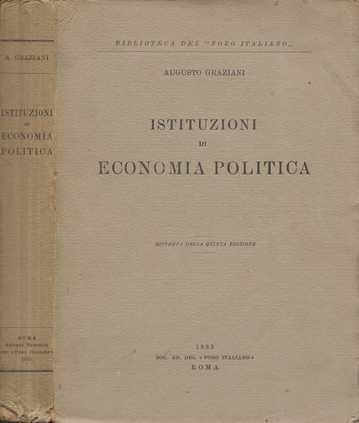 Istituzioni di Economia Politica