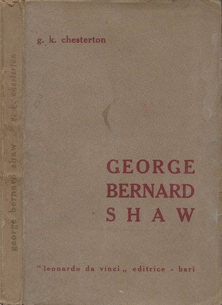George Bernard Shaw