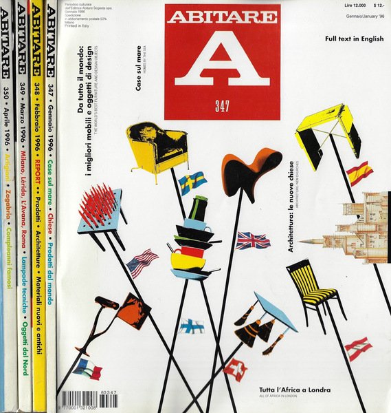 Abitare. Anno 1996 - N. 347 (Gennaio), N. 348 (Febbraio), …