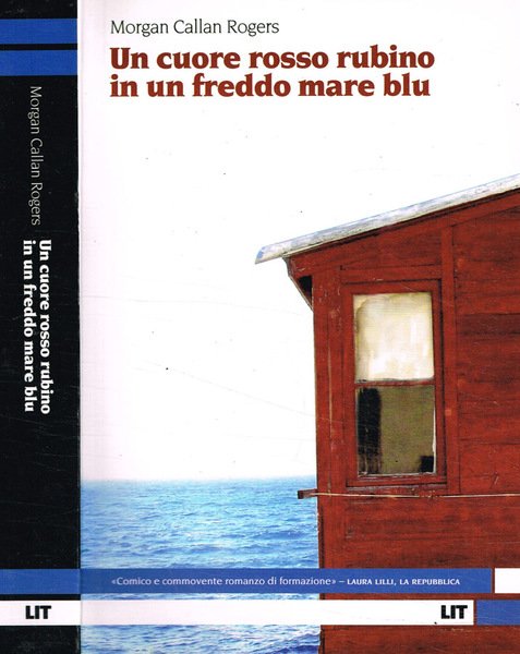 Un cuore rosso rubino in un mare blu