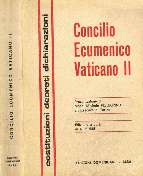 CONCILIO ECUMENICO VATICANO II