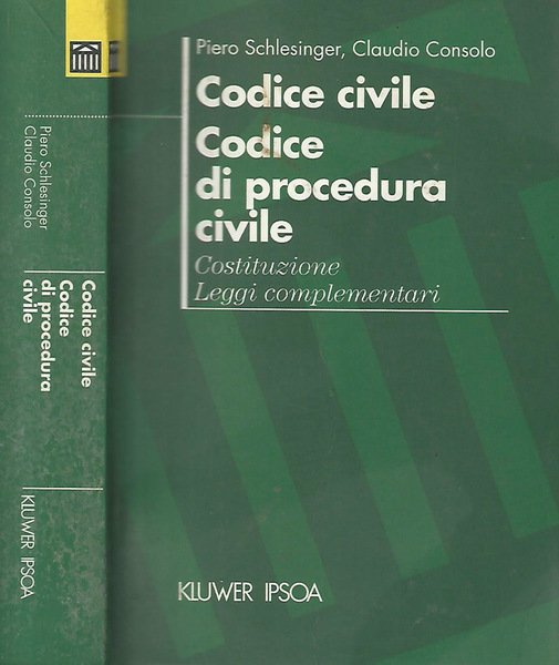 Codice civile Codice di procedura civile
