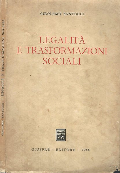 Legalità e trasformazioni sociali | Immagine principale