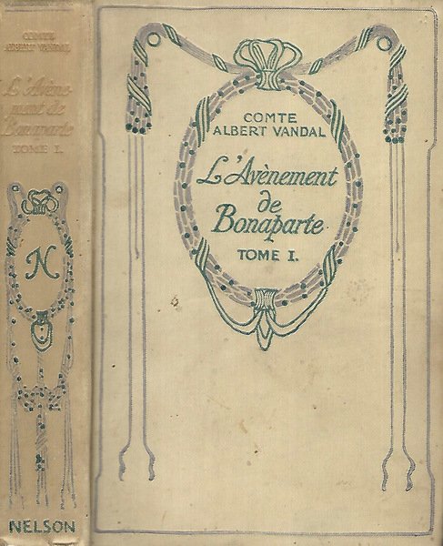 L'Avenement de Bonaparte Tomo I | Immagine principale