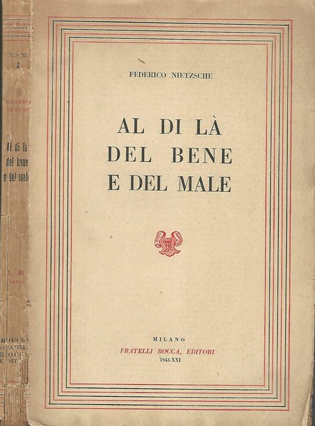 Al di là del bene e del male