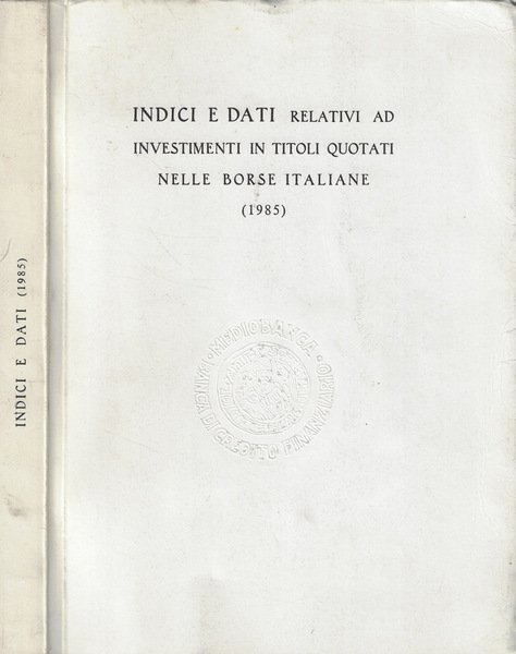 Indici e dati relativi ad investimenti in titoli quotati nelle …