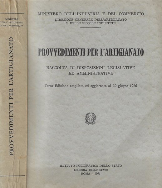 Provvedimenti per l'artigianato