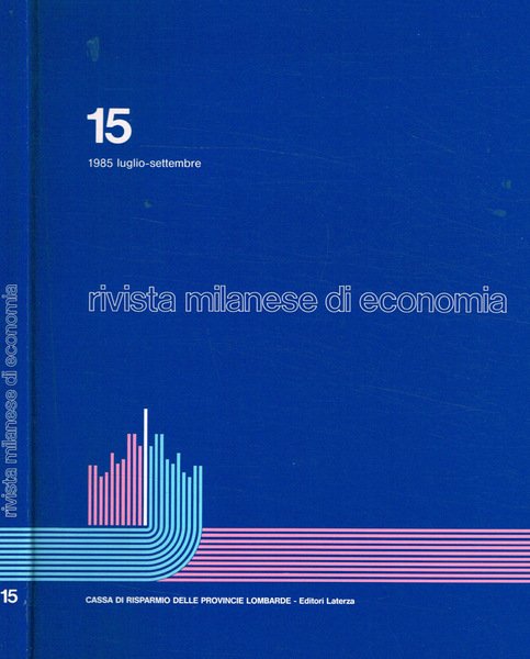 Rivista milanese di economia anno IV n.15 | Immagine principale