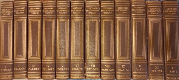 Dizionario Enciclopedico Italiano | Immagine principale