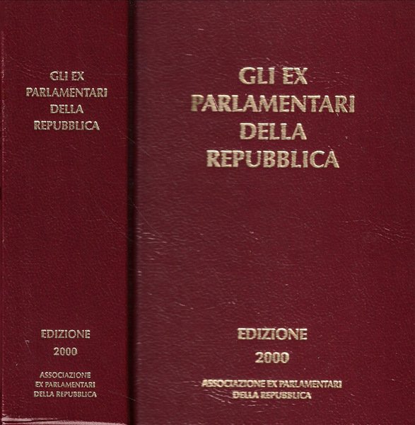 Gli ex parlamentari della Repubblica (2000)