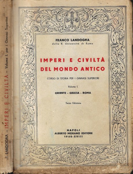 Imperi e civiltà del mondo antico Vol. I- Oriente-Gracia-Roma | Immagine principale