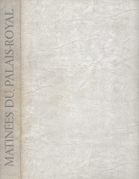 Les Matinées du Palais-Royal