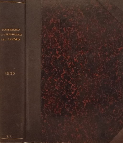 Massimario di Giurisprudenza del Lavoro