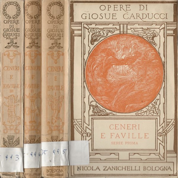 Ceneri e faville. Serie prima, serie seconda e serie terza …