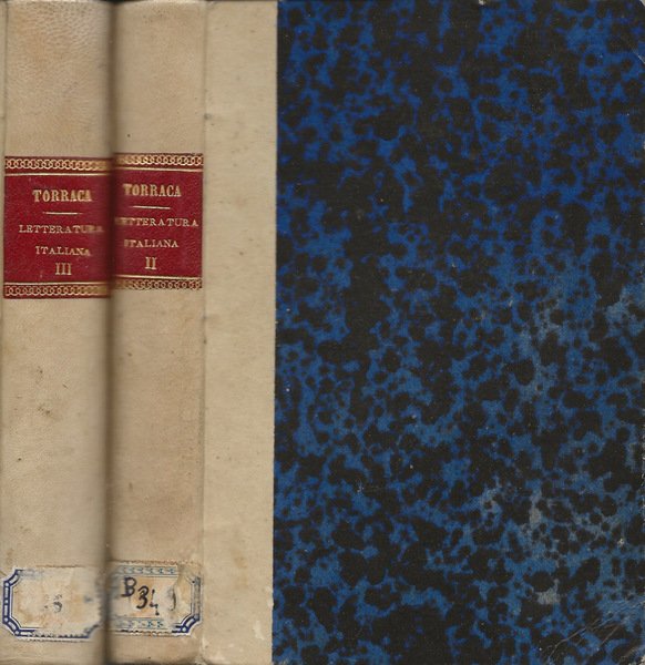 Manuale della Letteratura Italiana. Vol. II e III