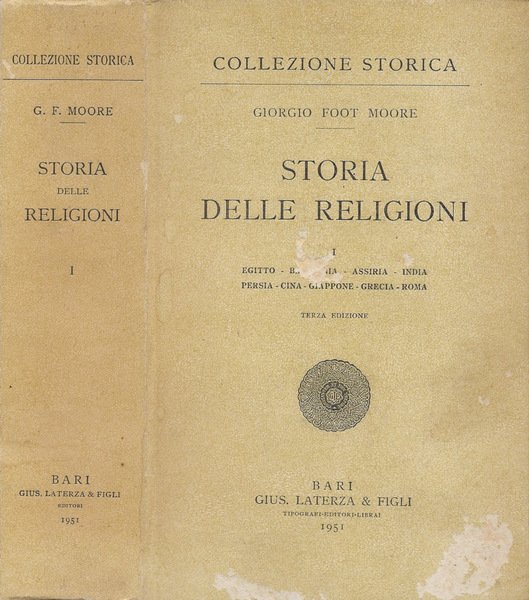 Storia delle Religioni. Vol. I | Immagine principale