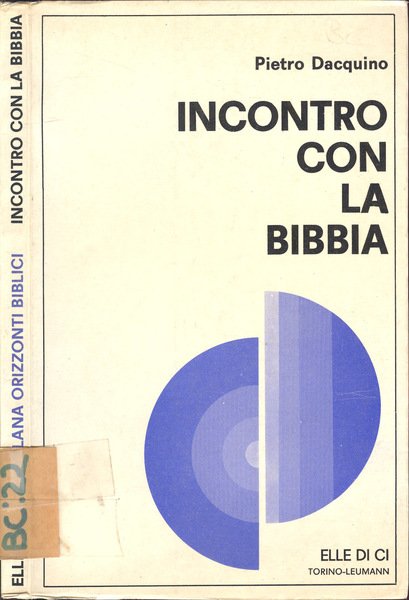 Incontro con la Bibbia