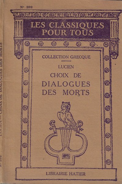 Choix de dialogues des morts