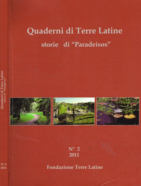 Quaderni di terre latine. Storie di Paradeisos n.2, 2011 | Immagine principale
