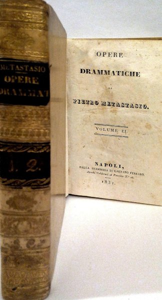 Opere Drammatiche di Pietro Metastasio | Immagine principale