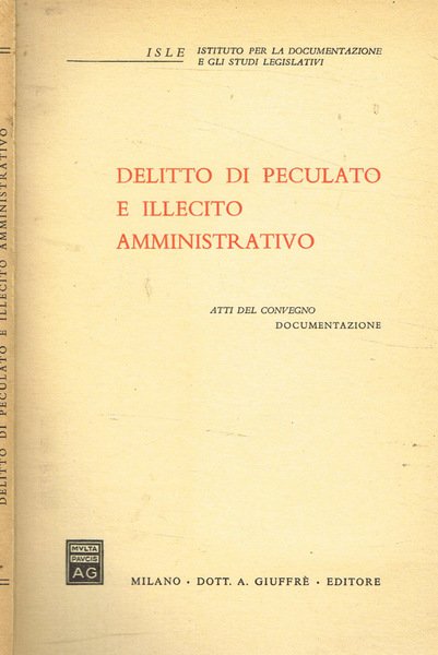 Delitto di peculato e illecito amministrativo | Immagine principale
