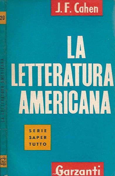 La letteratura americana