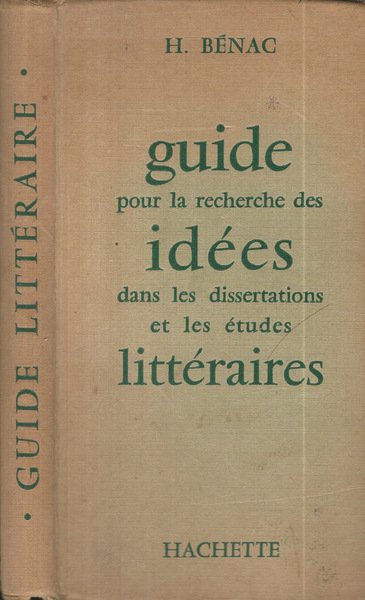Guide pour la recherche des idées dans les dissertations et … | Immagine principale