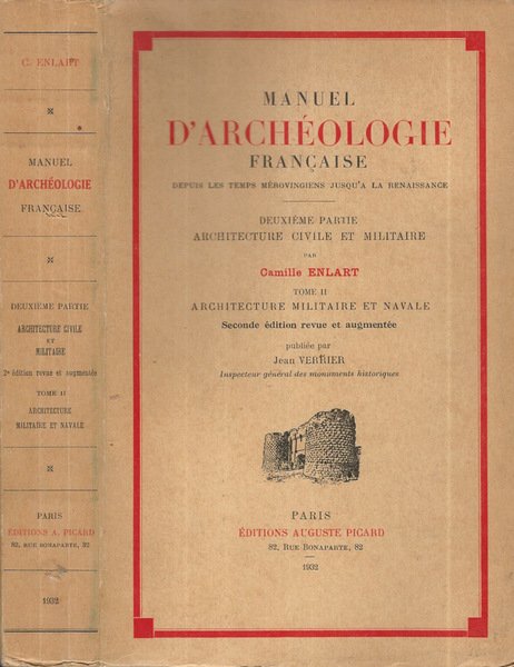 Manuel d'Archéologie Française Deuxième partie Tome II