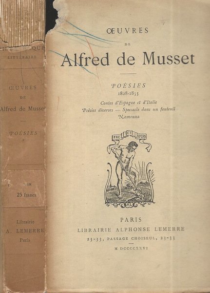 Oeuvres de Alfred de Musset
