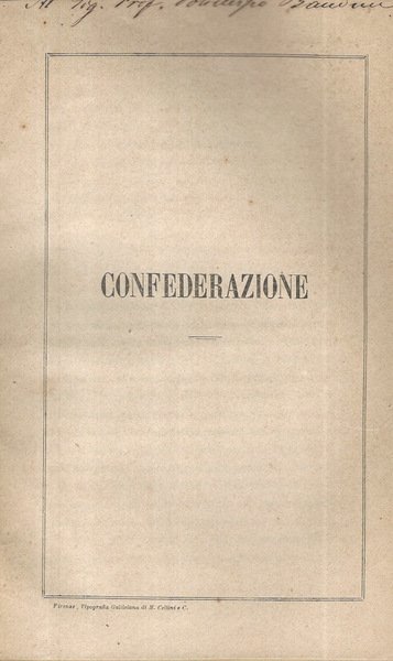 Confederazione | Immagine principale