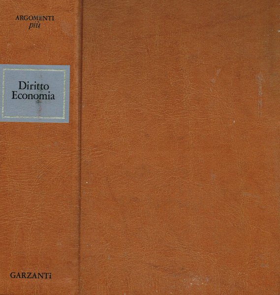 La nuova enciclopedia del diritto e dell'economia Garzanti