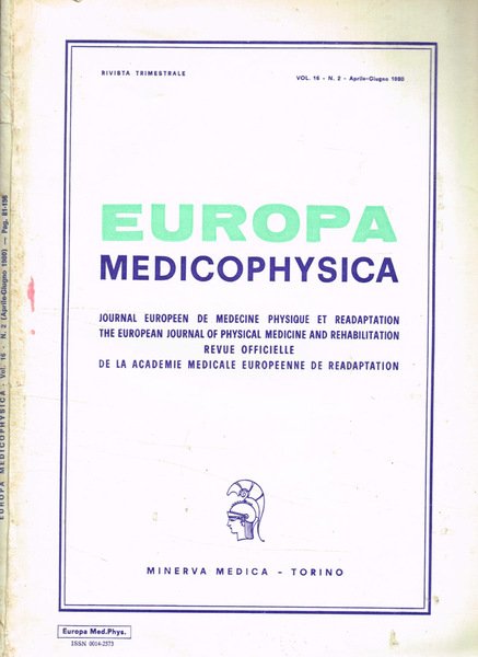 Europa medicophysica. Rivista trimestrale vol.16 n.2, 1980 | Immagine principale