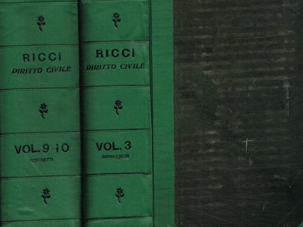 Corso teorico-pratico di diritto civile vol.III, IX/X | Immagine principale