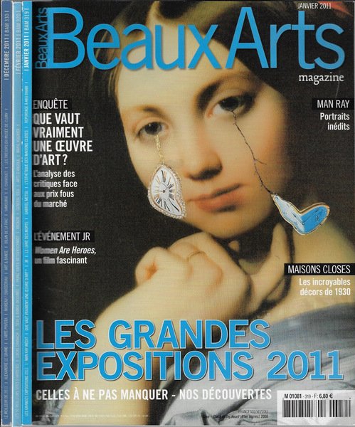 Beaux Arts Magazine Anno 2011 N° 319, 320, 330